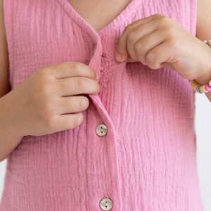 Kız Çocuk Müslin Yelek