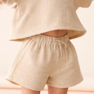 Kız Çocuk Müslin Şort