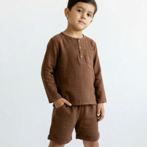 Erkek Çocuk Müslin Şort