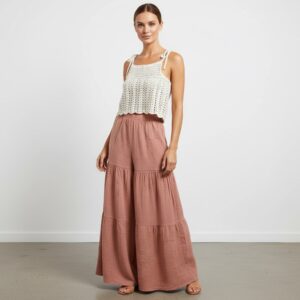 Kadın Dantel Örgü Bluz