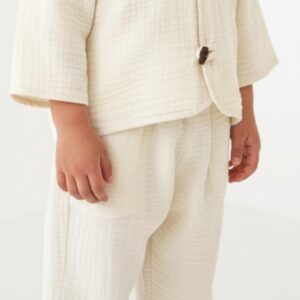 Erkek Çocuk Müslin Dar Paça Pantolon