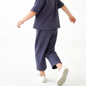 Erkek Çocuk Müslin Dar Paça Pantolon