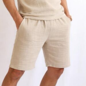 Erkek Cepli Müslin Şort