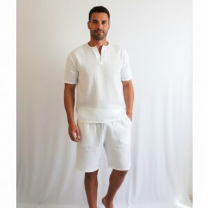 Erkek Cepli Müslin Şort