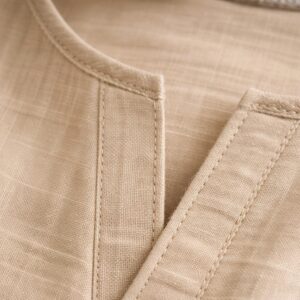 Erkek V Yaka Müslin Tişört