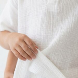 Erkek Çocuk V Yaka Müslin Tişört