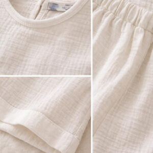 Erkek Çocuk Müslin Tişört & Şort Takımı