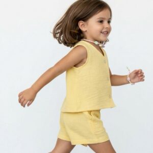 Kız Çocuk Müslin Şort