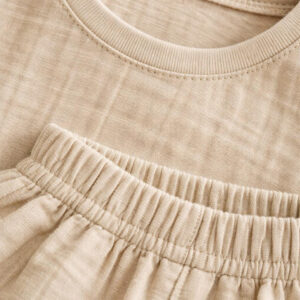 Erkek Çocuk Müslin Tişört & Şort Takımı