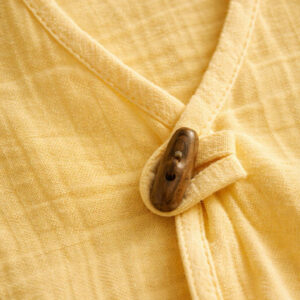 Kız Çocuk Balon Kollu Müslin Gömlek & Pileli Pantolon Takımı