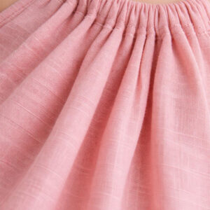 Kız Çocuk İp Askılı Crop & Müslin Palazzo Pantolon Takımı