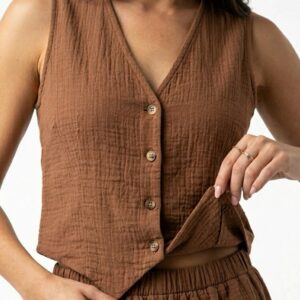 Kadın Müslin Yelek