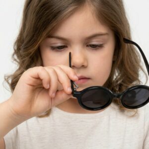 Minimo Yuvarlak Siyah Çocuk Gözlüğü