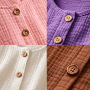 Kız Çocuk Sıfır Kollu Müslin Gömlek & Pileli Pantolon Takımı