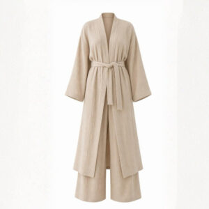 Kadın Müslin Kimono Takım