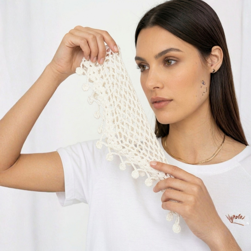Bohem El Örgüsü Bandana - Görsel 5